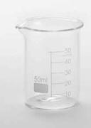 American Metalcraft Glass Clear Chemistry Beaker, 1 3/4 Ounce