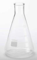 American Metalcraft Glass Clear Chemistry Flask, 34 Ounce