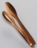 American Metalcraft Vintage Bronze Hammered Serving Tong, 9 inch Length