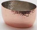 American Metalcraft Stainless Steel Copper Finish Oval Sauce Cup, 8 Ounce