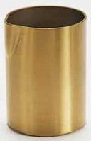 American Metalcraft Stainless Steel Satin Finish Gold Round Creamer, 4 Ounce