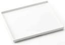 American Metalcraft Naturals Collection White Lid/Tray, 10-7/8 inch Length X 8-1/4 inch Width X 3/4 inch Height