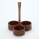 American Metalcraft Wood Acacia Shaker Caddy