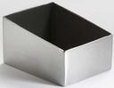 American Metalcraft Satin Finish Stainless Steel Rectangular Sugar Packet Holder, 3 1/8 x 2 1/2 x 1 3/4 inch