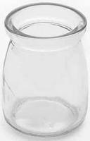 American Metalcraft Round Clear Glass Jar, 4 Ounce