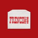 Fischer White with Red Printed French Fry Bag, 4 1/2 x 3 1/2 inch -- 2000 per case.