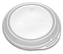 Trade Winds Plastic Clear Bowl Dome Lid, 32 Ounce -- 200 per case.