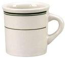 Del Mar Green Mug, 8 Ounce -- 36 per case