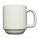 Vertex China Argyle and Catalina Collection Summit Stackable White Mug, 10 Ounce -- 36 per case.