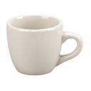 Vertex China Vista Collection Undecorated American White A D Cup, 2 1/2 inch -- 36 per case.
