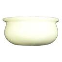 Vertex China Vista Undecorated White Onion Soup Bowl with Handle, 13 Ounce -- 24 per case.