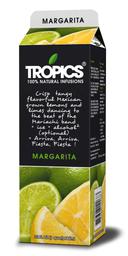 Tropics Margarita Drink Mix, 32 Ounce -- 12 per case.