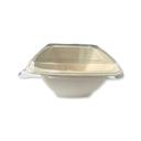 Responsible Products Recycled PET Dome Lid for 16-48 Ounce Square Bowl -- 200 per case