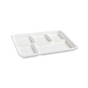 Responsible Products 5 Compartment No-PFAS Added Molded Fiber Tray -- 500 per case