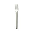 Responsible Products CPLA White Compostable High Heat Fork, 6.75 inch -- 1000 per case