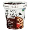Purely Elizabeth Organic Dark Chocolate Chunk Superfood Oatmeal with Prebiotic Fiber, 1.76 Ounce Cup -- 12 per case