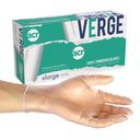 AmerCareRoyal Extra Large Clear Powdered Verge Vinyl Gloves, 1000 count