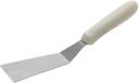 Winco Offset Grill Spatula with White Polypropylene Handle, 4 1/4 x 2 3/16 inch Blade