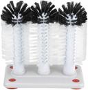 Winco Glass Washer Brush with Plastic Base