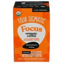 Four Sigmatic Organic Think Coffee Pods with Lions Mane Mushroom and Yacon Dark Roast, 3.9 Ounce -- 6 per case