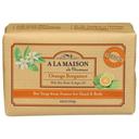 A La Maison Orange Bergamont Bar Soap, 8.8 Ounce