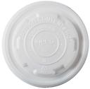 Primeware CPLA Compostable Lid for 8 Ounce Food Container -- 1000 per case.