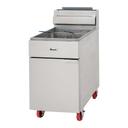 Migali 75 Pound Liquid Propane Fryer, 21.1 inch Width x 30.1 inch Depth x 44.4 inch Height