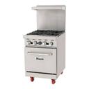 Migali Natural Gas 4 Burners Range with 1 Oven, 24 inch Width x 31 inch Depth x 56.4 inch Height