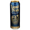 Liquid Death Killer Cola Flavored Sparkling Water, 19.2 Fluid Ounce -- 24 per case