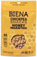 Biena Honey Roasted Chickpea Snacks, 5 Ounce -- 8 per case