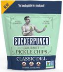 Suckerpunch Gourmet Classic Dill Pickle Chip, 3.4 Ounce -- 12 per case
