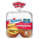 Hostess Soft White Hamburger Bun, 12 Ounce -- 4 per case