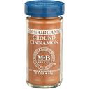 Morton and Bassett Organic Cinnamon Ground, 2.3 Ounce -- 3 per case