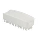Carlisle 3623900 Sparta Plastic White Hand and Nail Brush with Polypropylene Bristles, 3.5 inch Length