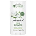 Schmidts Fresh Cucumber Aluminum Free Deodorant, 2.65 Ounce -- 12 per case