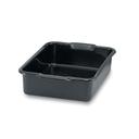 Dish Box Single Compartment, Black, 20 X 15 X 5Inch -- 12 Per Case
