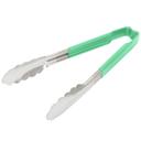 Vollrath Green Color Coded Kool Touch Tong, 9 1/2 inch -- 12 per case