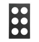 Vollrath Miramar 6 Round Resin Templates for Decorative Pan