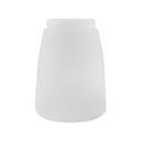 Vollrath 2748J Dripcut White Plastic Server Replacement Jar Only, 48 Ounce