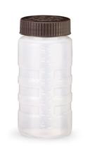 Vollrath Clear with Brown Dredge Squeeze Dispenser -- 12 per case