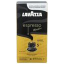 Lavazza Espresso Lungo Light Roast 100 Percent Arabica Coffee Capsules, 10 count -- 6 per case