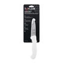 Taylor White Handle Paring Knife, 3.5 inch