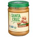Santa Cruz Organic Crunchy Dark Roasted Peanut Butter, 16 Ounce -- 12 per case