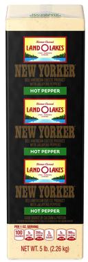 Land O Lakes New Yorker Hot Pepper Cheese, 5 Pound -- 2 per case.