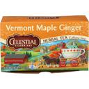 Celestial Seasonings Vermont Maple Ginger Herbal Tea - 20 tea bag per pack -- 6 packs per case