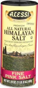 Alessi Fine Pink Himalayan Salt, 24 Ounce -- 6 per case