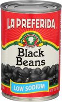 La Preferida Low Sodium Black Beans, 15 Ounce -- 12 per case