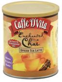 Caffe D Vita Enchanted Chai Spiced Tea Latte, 16 Ounce -- 6 per case