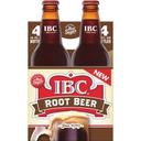 IBC Cane Sugar Root Beer, 4 count per pack -- 6 per case.