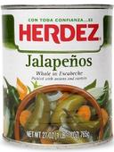 Herdez Whole Jalapeno Pepper, 27 Ounce -- 12 per case